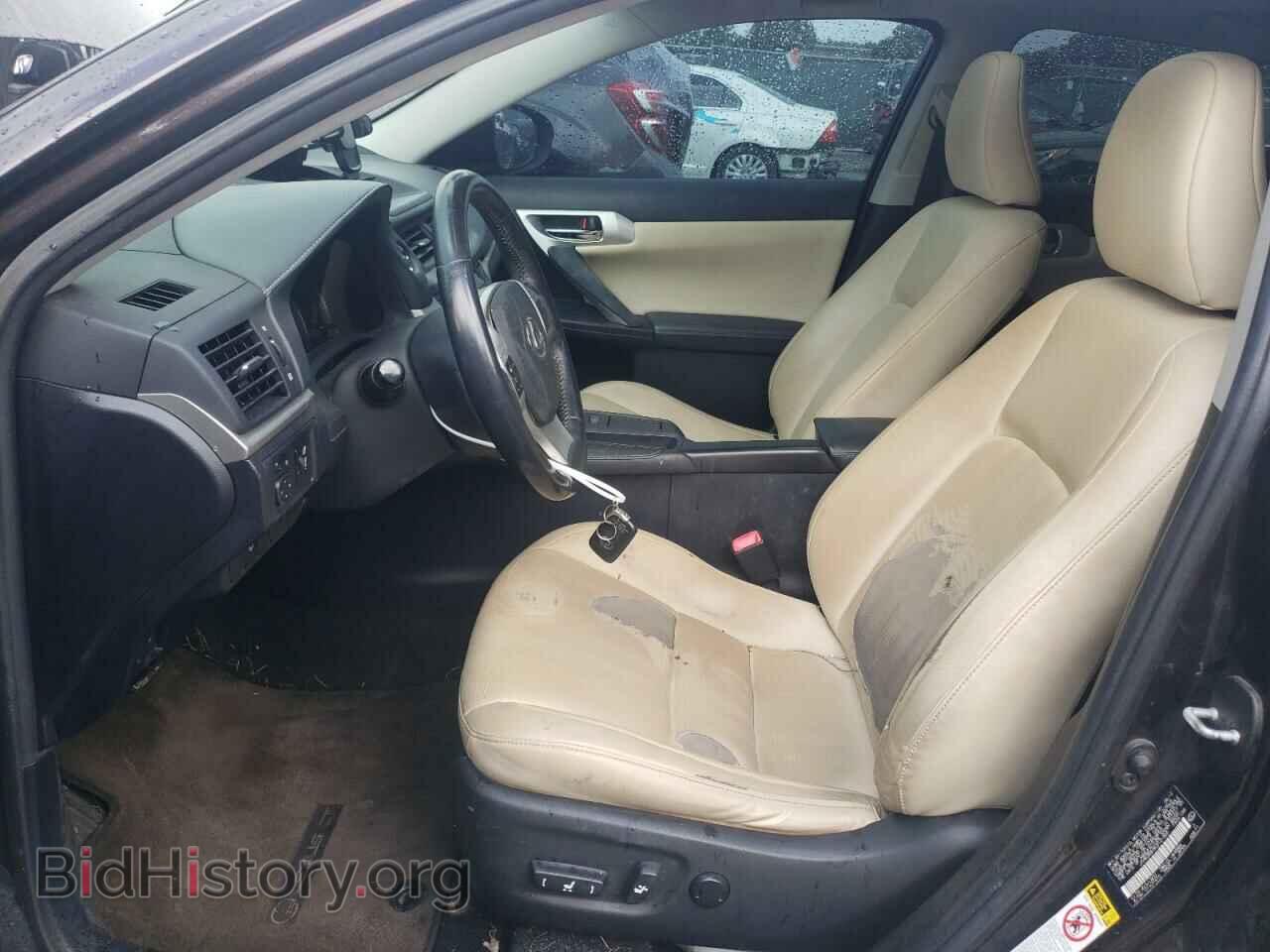 2012 LEXUS CT 200 - VIN: JTHKD5BH9C2121565 - Фото 7