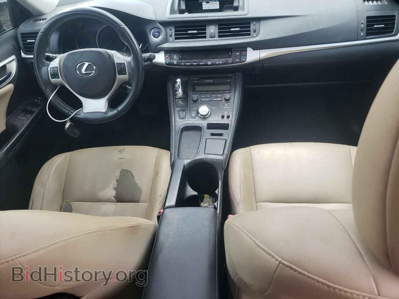 2012 LEXUS CT 200 - VIN: JTHKD5BH9C2121565 - Фото 8