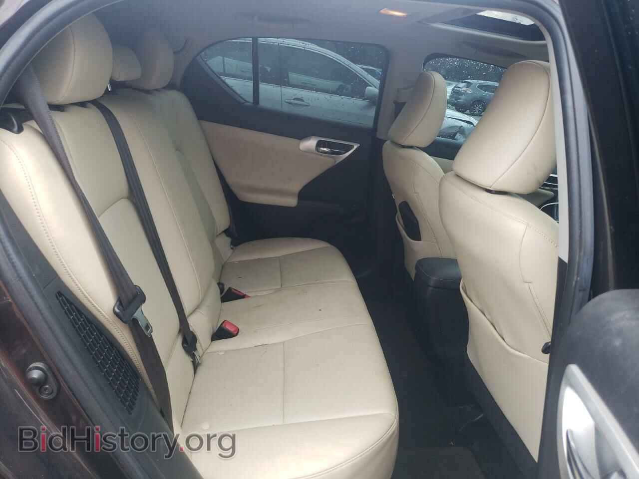 2012 LEXUS CT 200 - VIN: JTHKD5BH9C2121565 - Фото 10