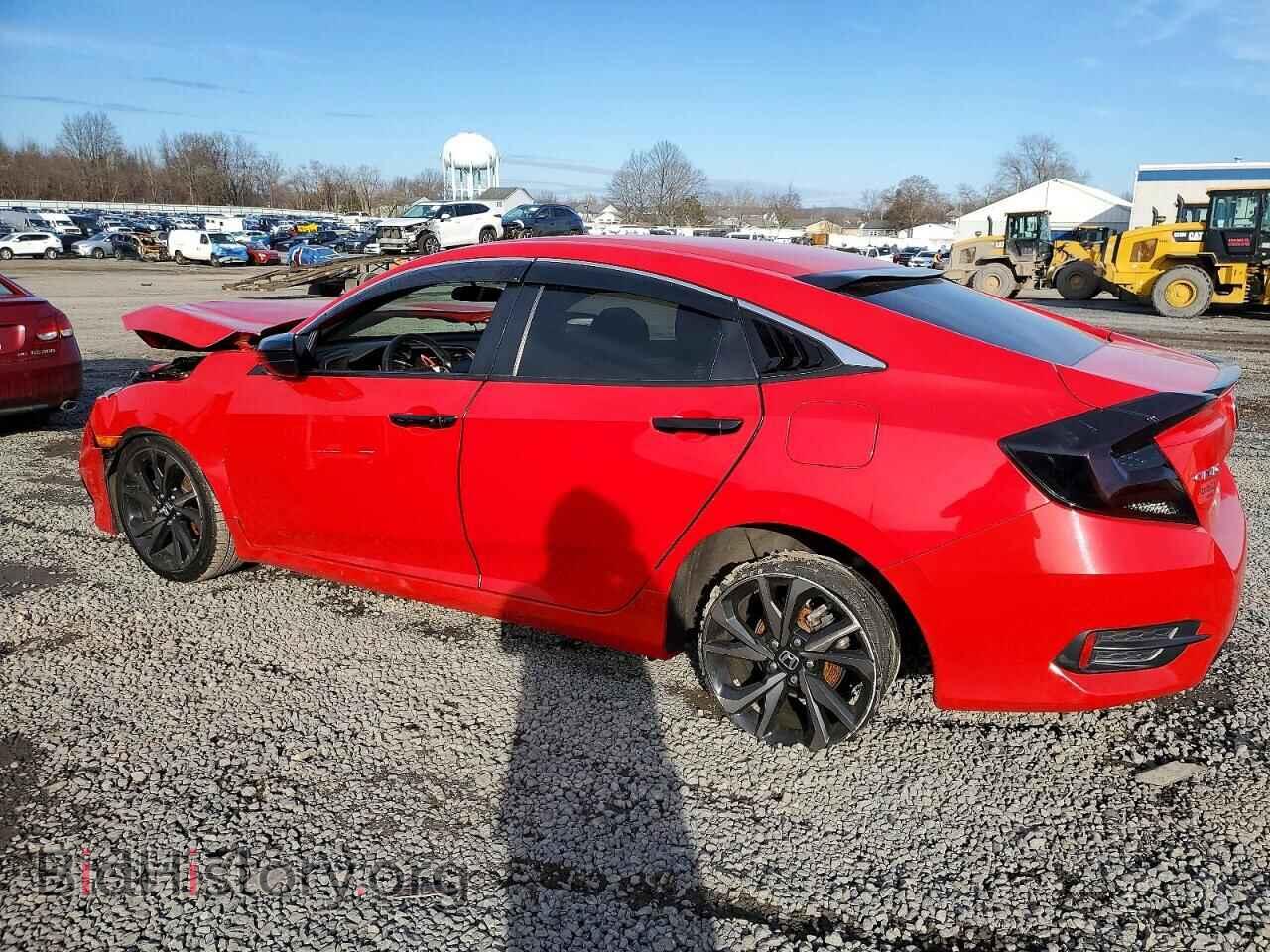 2021 HONDA CIVIC - VIN: 2HGFC2F86MH511015 - Фото 2
