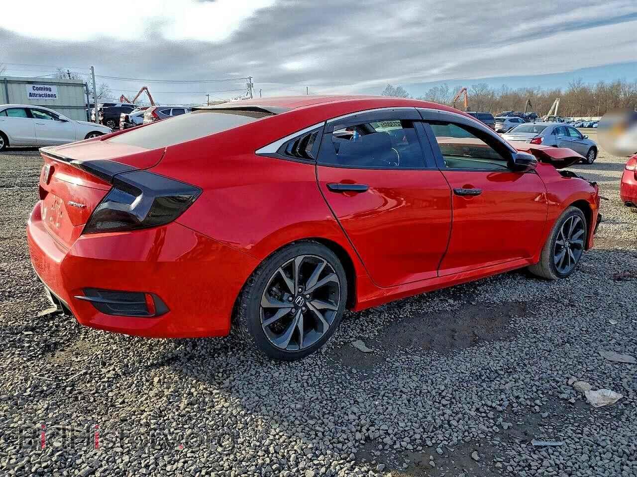 2021 HONDA CIVIC - VIN: 2HGFC2F86MH511015 - Фото 3