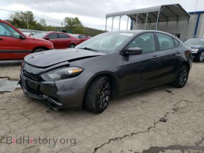 2015 Dodge DART Dart SXT, gray — VIN 1C3CDFBBXFD346470, Copart