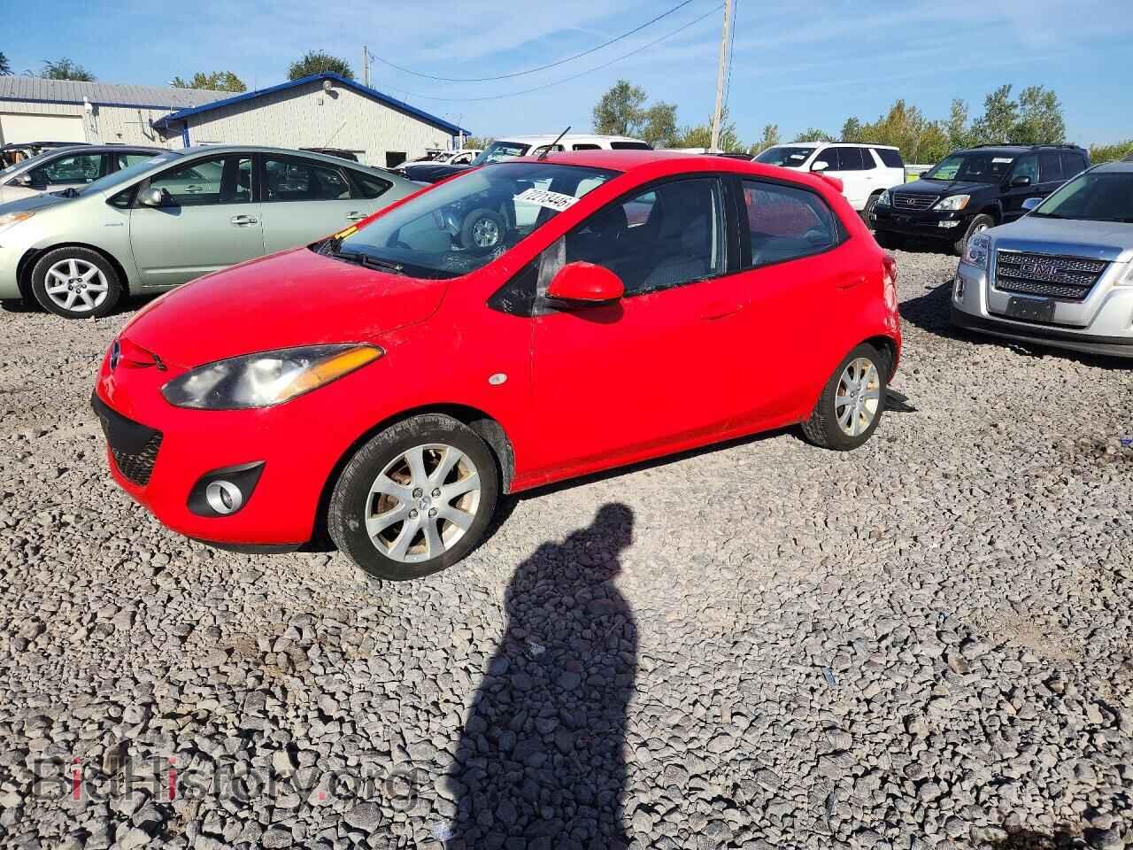 2012 Mazda 2 (VIN JM1DE1LY6C0150421) — фото 1 из 12, Copart, повреждение: задняя часть