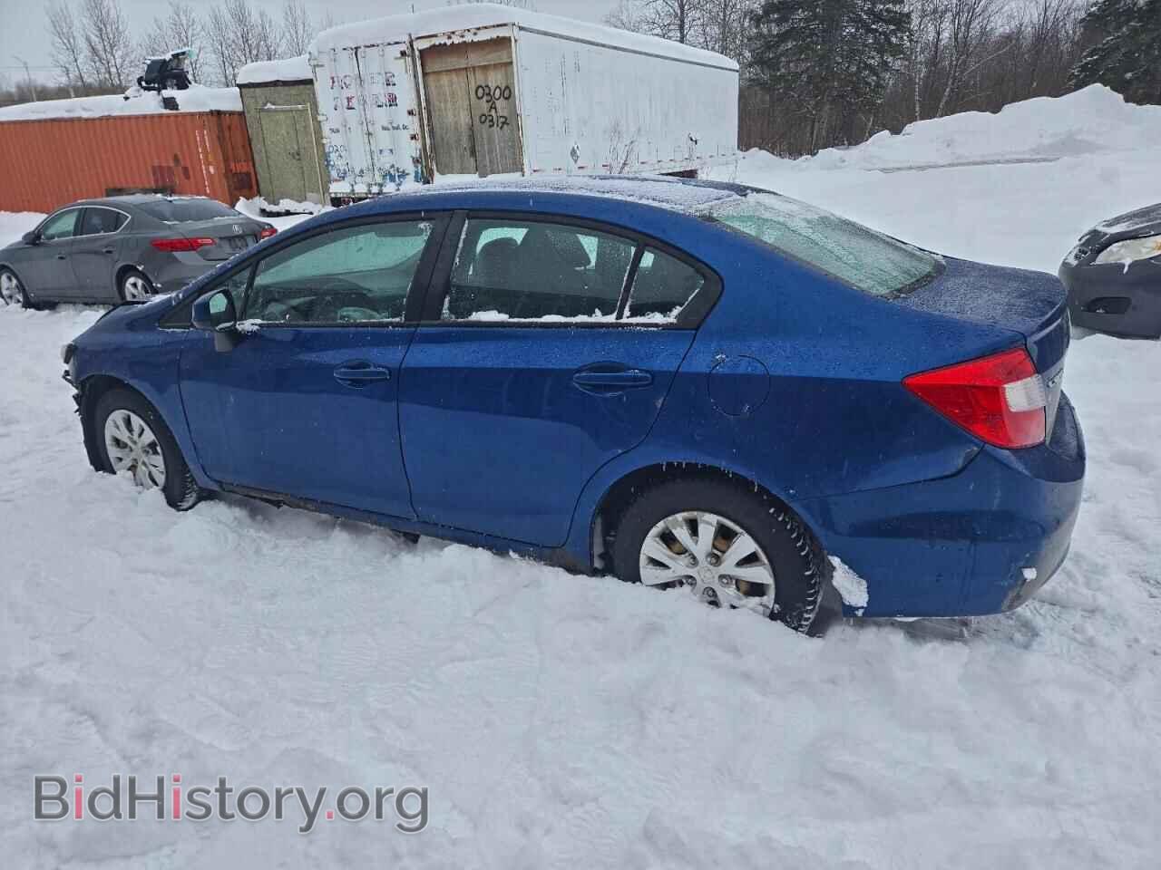 2012 HONDA CIVIC - VIN: 2HGFB2E49CH005369 - Фото 2