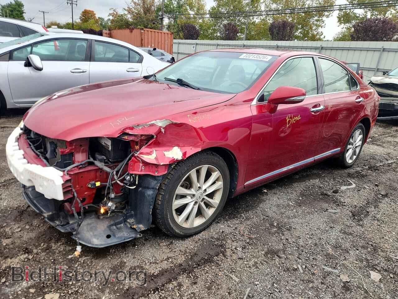 Photo JTHBK1EG5A2392072 - LEXUS ES350 2010