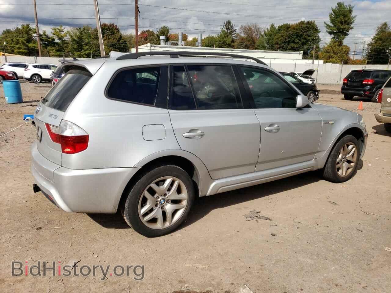 2007 BMW X3 - VIN: WBXPC93487WF25331 - Фото 3
