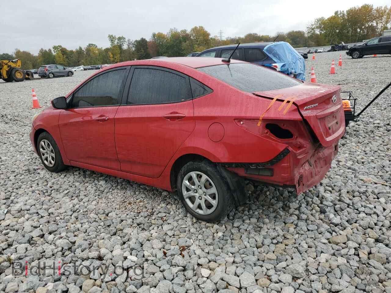 2014 HYUNDAI ACCENT - VIN: KMHCT4AE4EU743939 - Фото 2