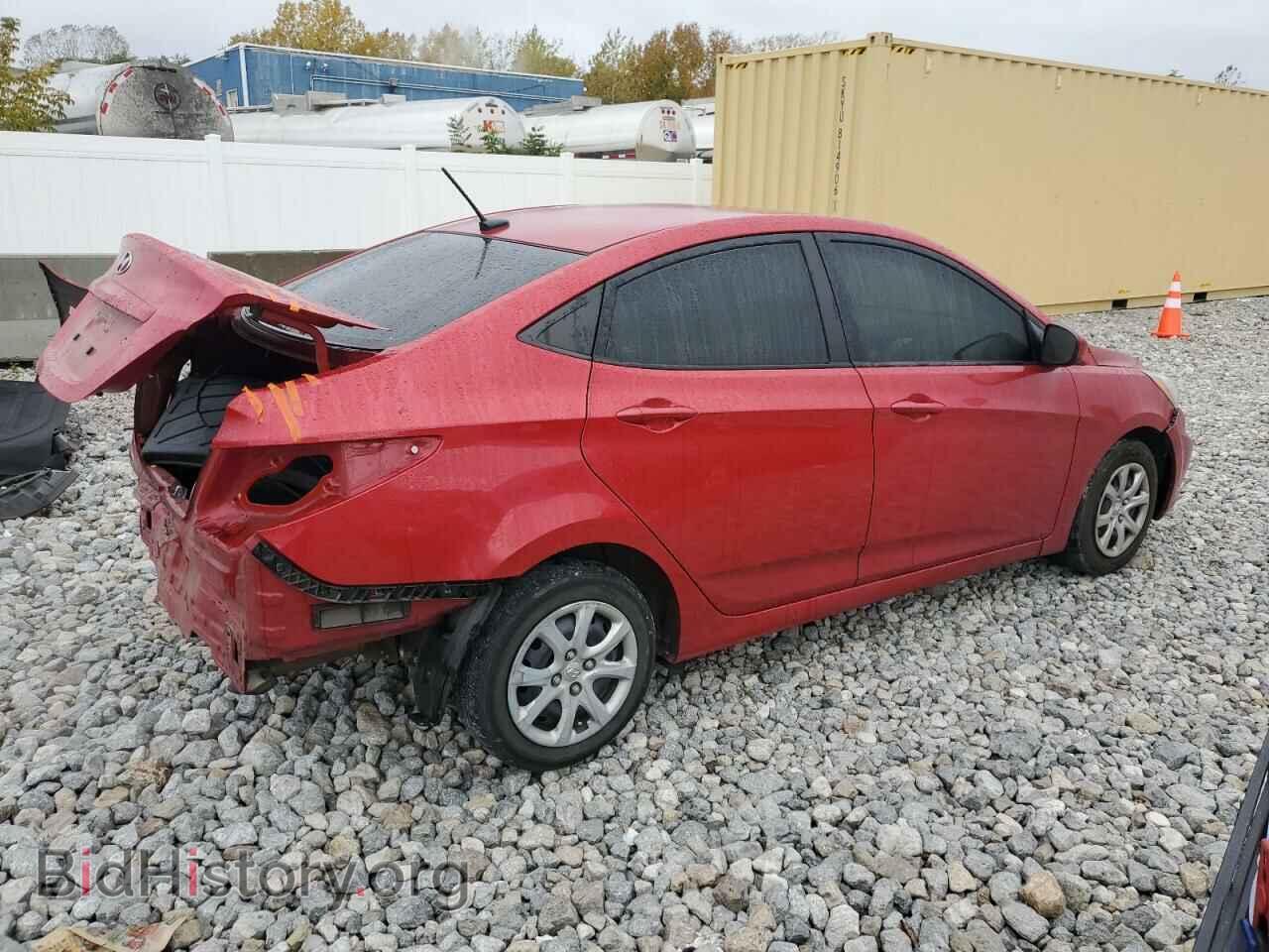 2014 HYUNDAI ACCENT - VIN: KMHCT4AE4EU743939 - Фото 3