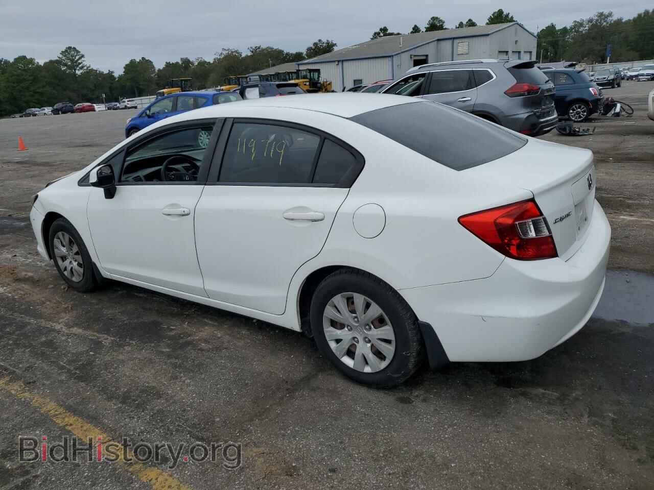 2012 HONDA CIVIC - VIN: 2HGFB2F53CH325987 - Фото 2