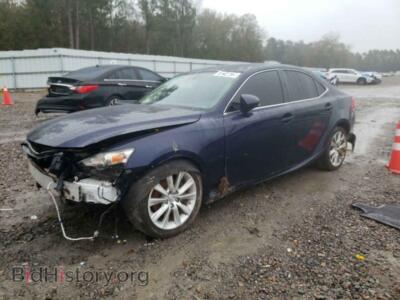 2014 Lexus IS IS 250, blue — VIN JTHBF1D29E5024525, Copart