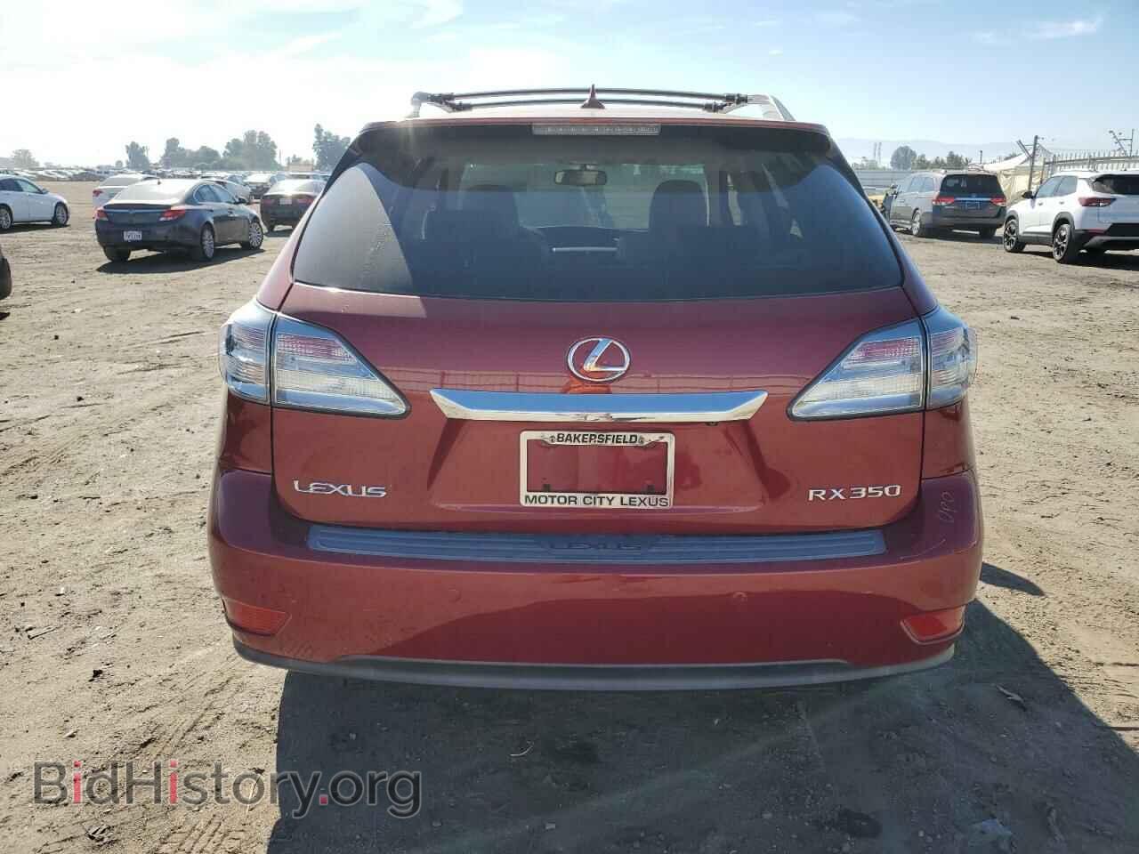 2010 LEXUS RX350 - VIN: 2T2BK1BA2AC058242 - Фото 6