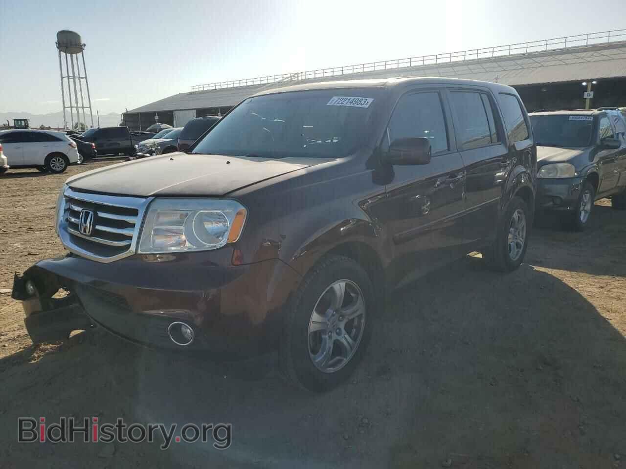 Фотография 5FNYF3H61DB039604 - HONDA PILOT 2013
