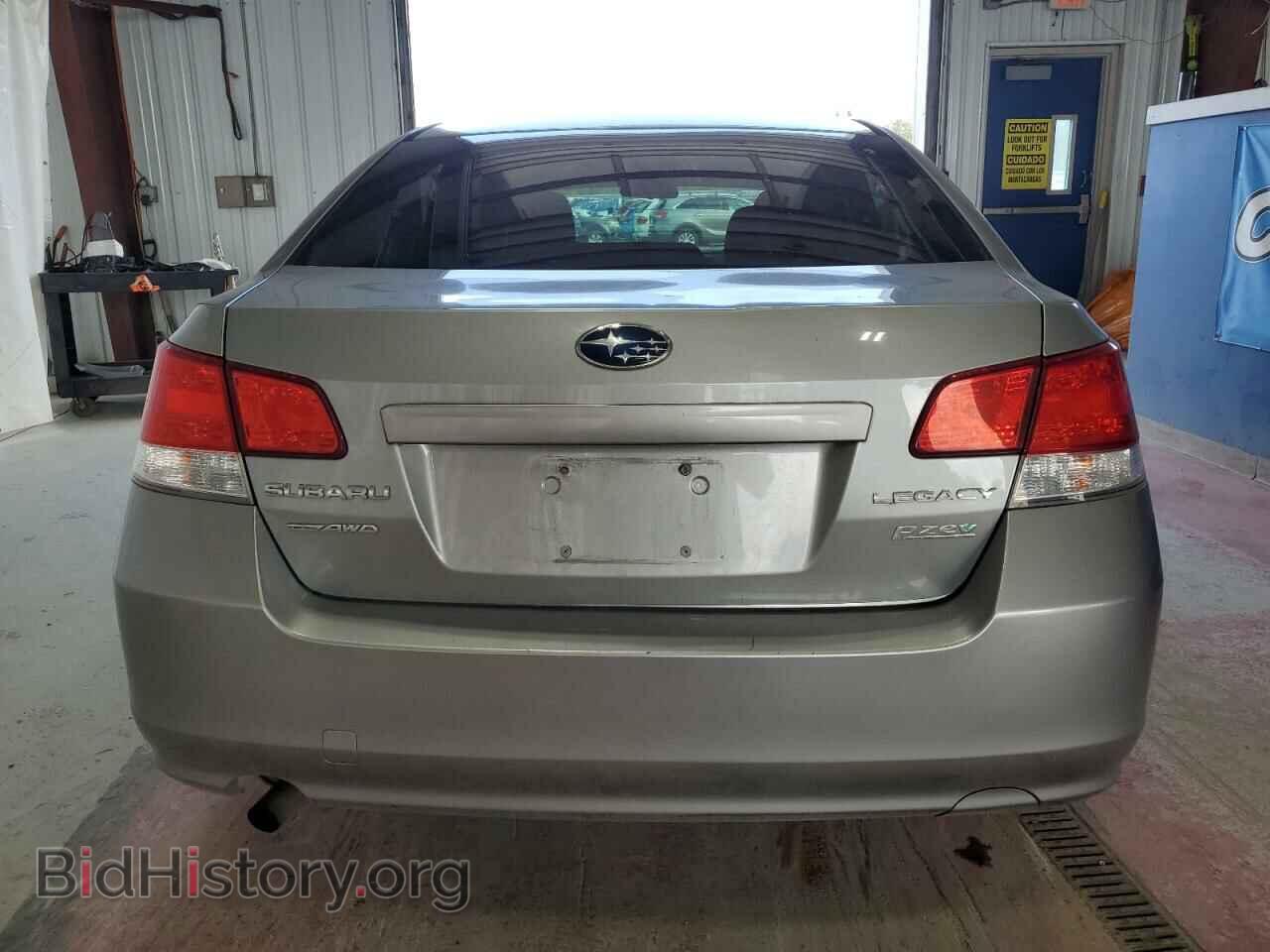 2011 SUBARU LEGACY - VIN: 4S3BMBA61B3230109 - Фото 6