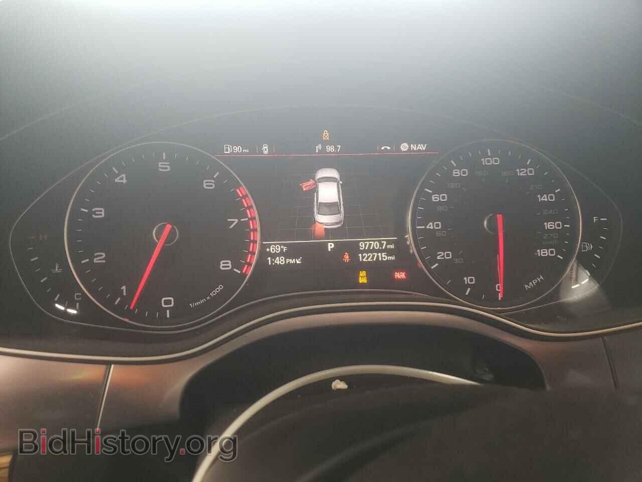2012 AUDI A6 - VIN: WAUGGAFC6CN129625 - Фото 9
