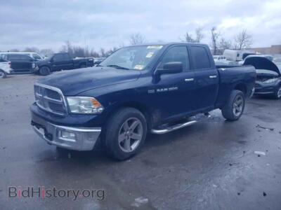 2012 Dodge RAM 1500 SLT, blue — VIN 1C6RD7GT7CS174622, Copart