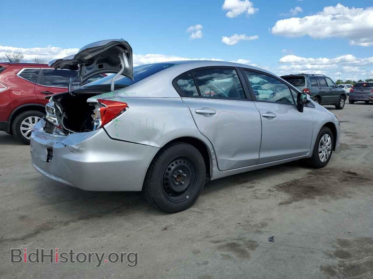 2012 HONDA CIVIC - VIN: 19XFB2F55CE022946 - Фото 3