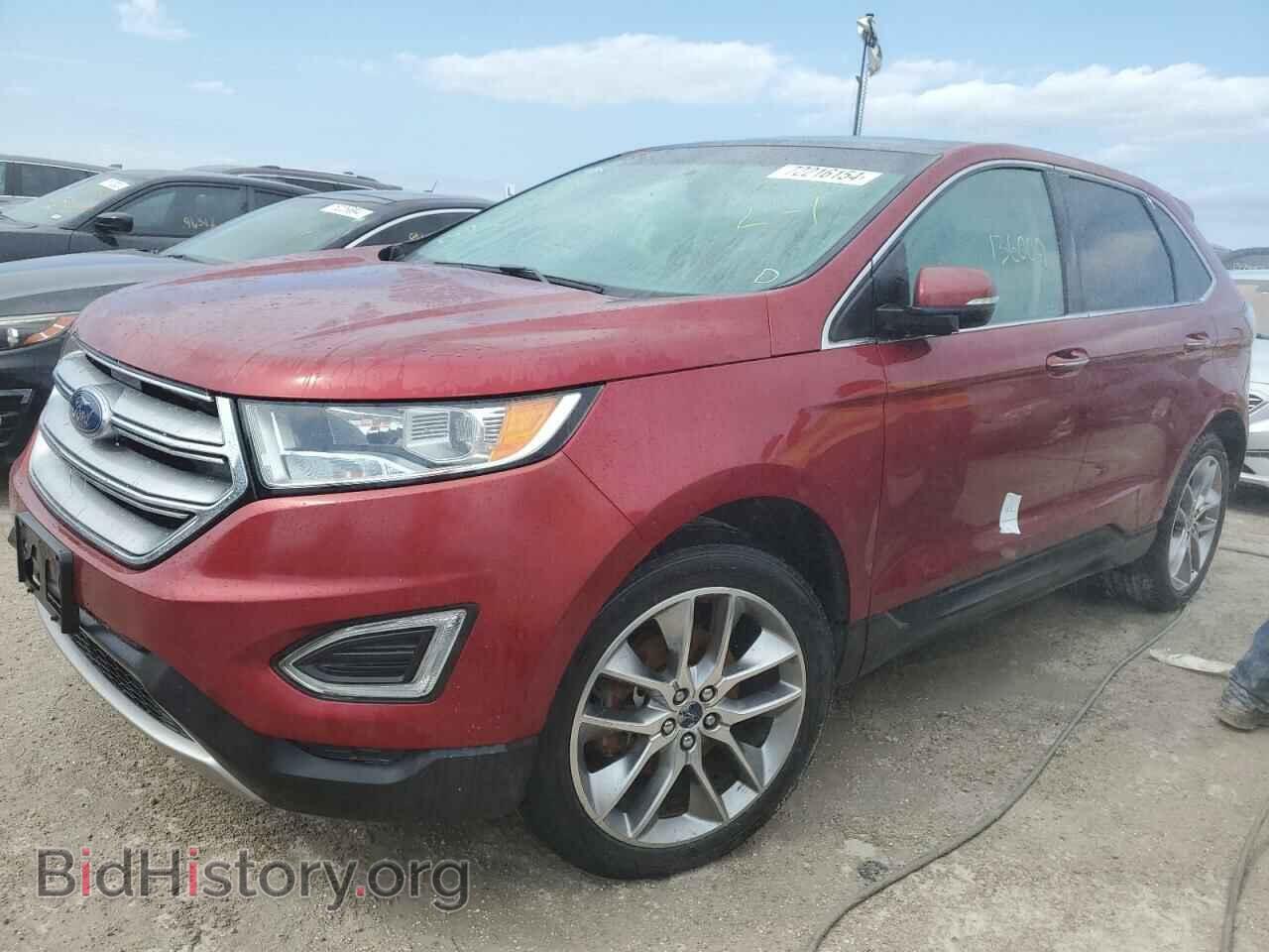 Photo 2FMTK3K9XFBB44310 - FORD EDGE 2015