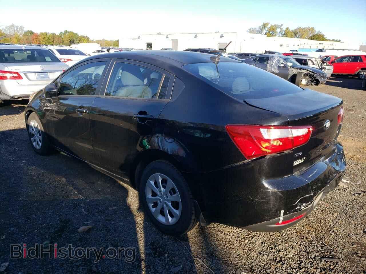 2013 KIA RIO - VIN: KNADM4A3XD6302255 - Фото 2