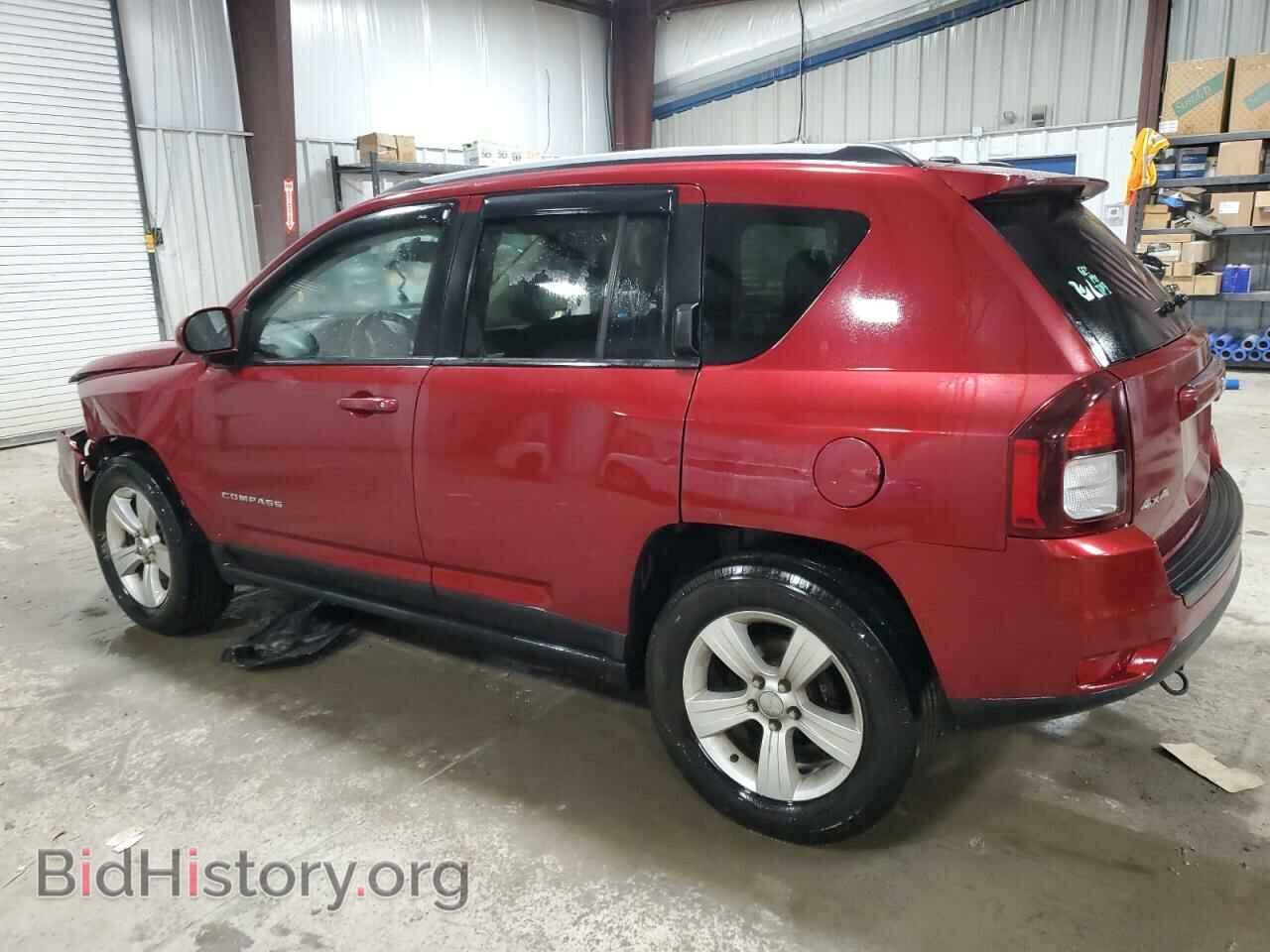 2016 JEEP COMPASS - VIN: 1C4NJDEB2GD725462 - Фото 2