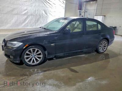 2011 BMW 3 SERIES XI SULEV, черный — VIN WBAPK5C59BF125959, Copart