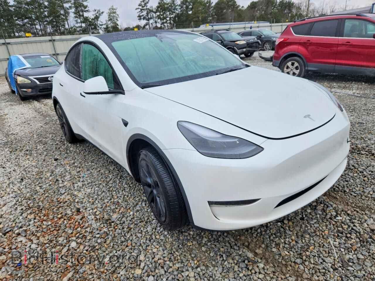 2025 TESLA MODEL Y - VIN: 7SAYGDEE9SA346692 - Photo 4