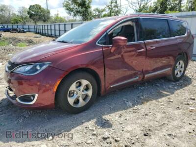 2017 Chrysler PACIFICA Touring L Plus, burgundy — VIN 2C4RC1EG4HR669030, Copart