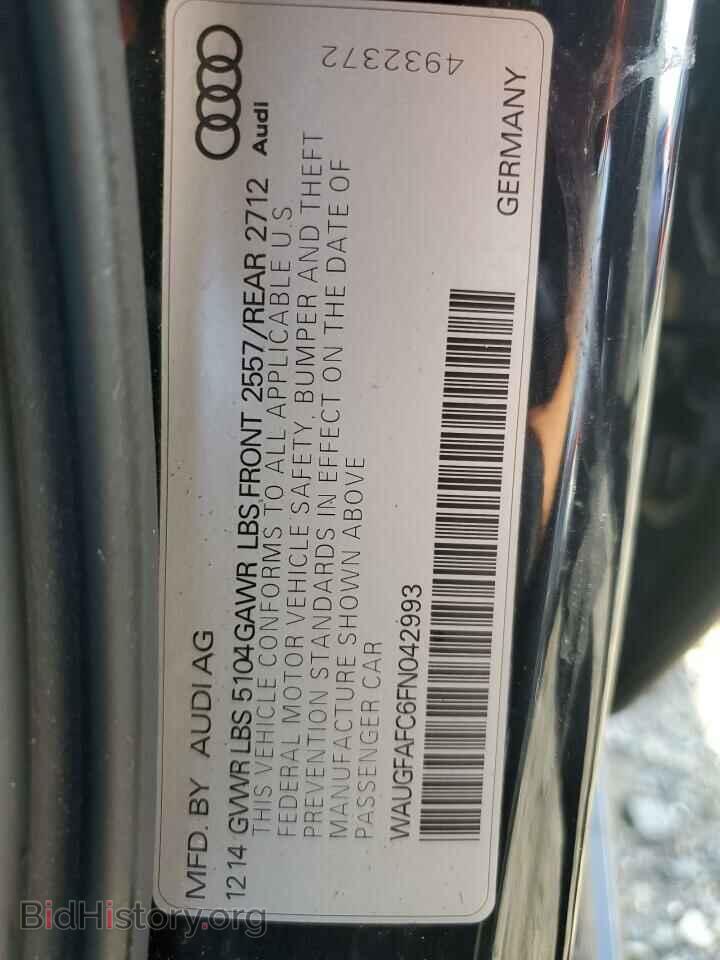 2015 AUDI A6 - VIN: WAUGFAFC6FN042993 - Фото 13