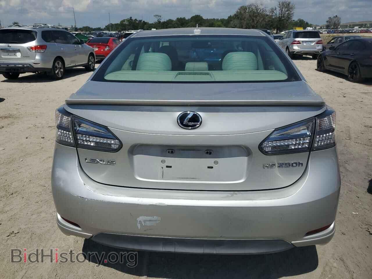2010 LEXUS HS - VIN: JTHBB1BA3A2013814 - Фото 6