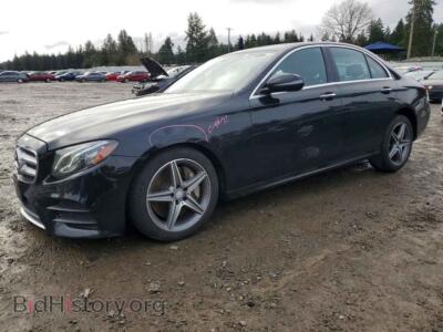 2017 Mercedes-Benz E-CLASS 300 4MATIC, черный — VIN WDDZF4KB9HA108270, Copart