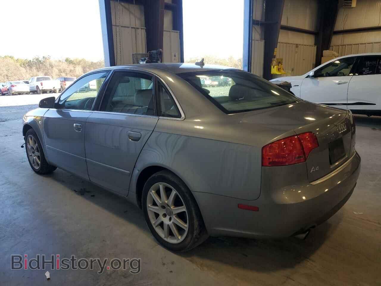 2007 AUDI A4 - VIN: WAUAF78E27A230345 - Фото 2