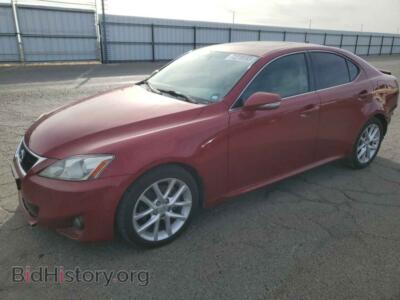 2012 Lexus IS IS 250, red — VIN JTHBF5C26C5183430, Copart