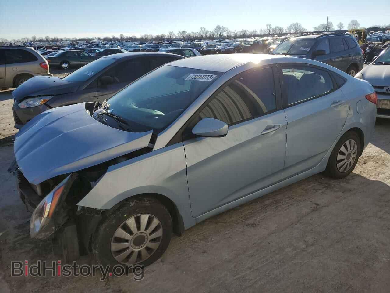 Photo KMHCT4AEXDU483240 - HYUNDAI ACCENT 2013