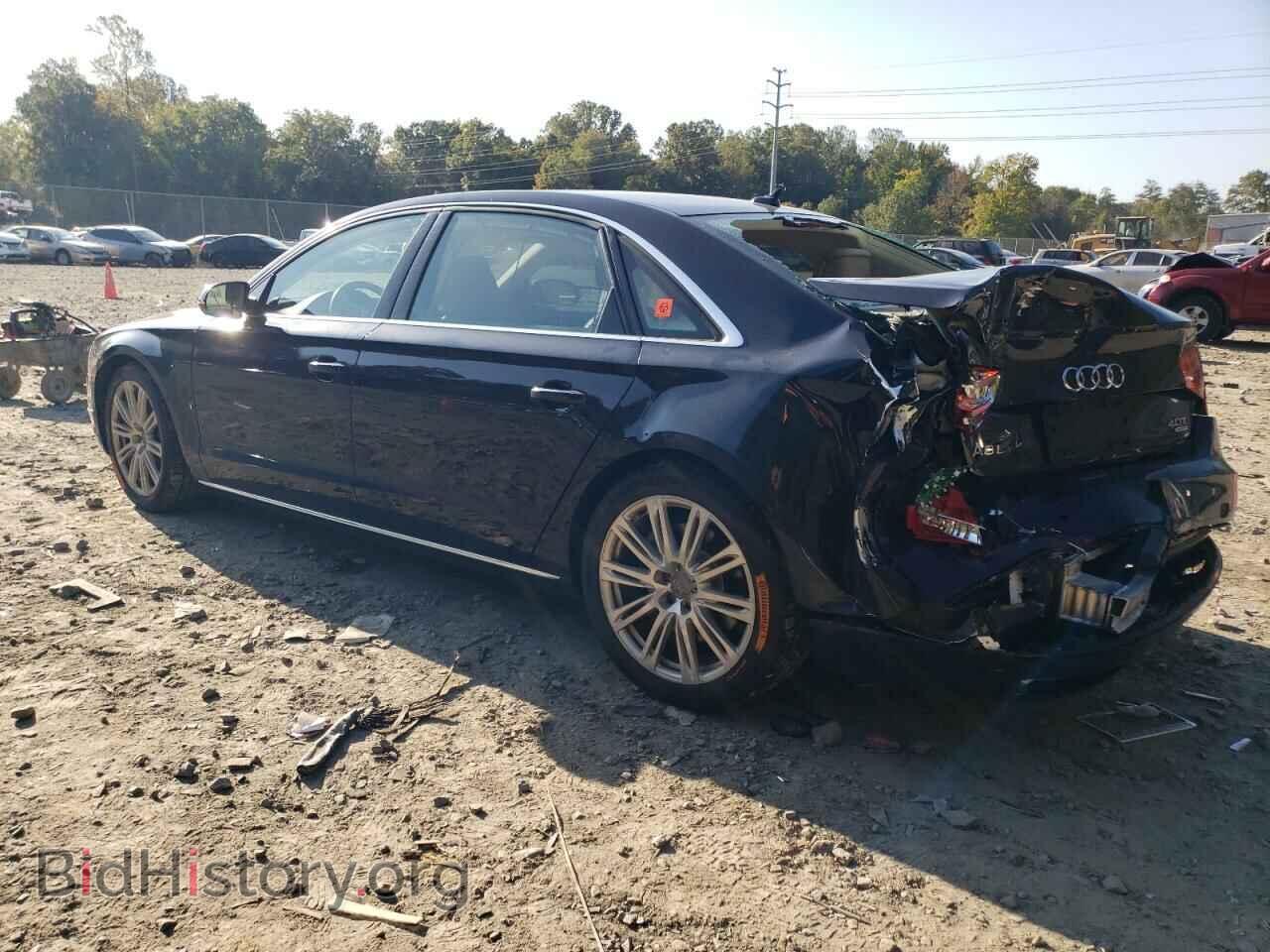 2013 AUDI A8 - VIN: WAUR2AFD0DN020174 - Фото 2
