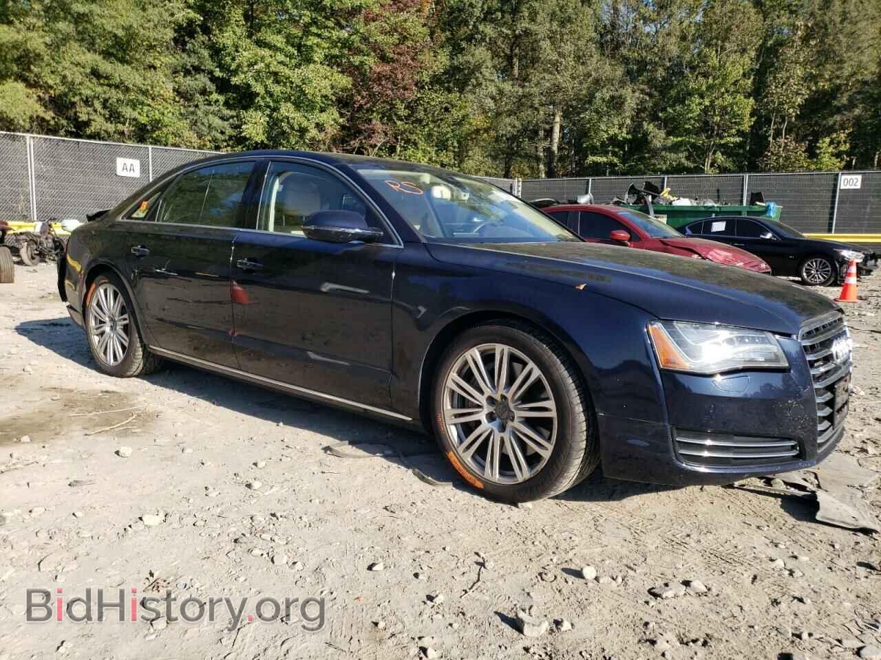 2013 AUDI A8 - VIN: WAUR2AFD0DN020174 - Фото 4
