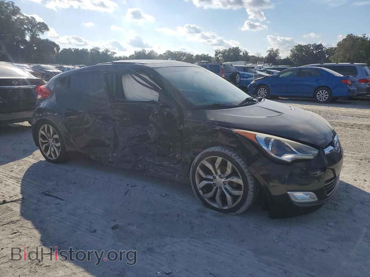 2013 HYUNDAI VELOSTER - VIN: KMHTC6AD4DU131466 - Фото 4