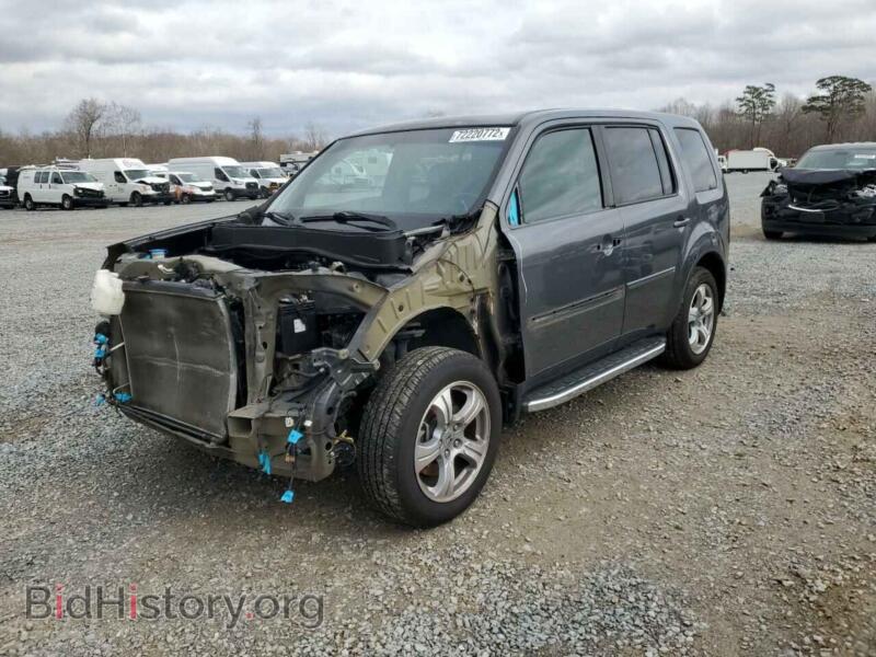 2013 Honda PILOT Pilot Exln (VIN 5FNYF3H71DB009088) — фото 1 из 14, Copart, повреждение: передняя часть