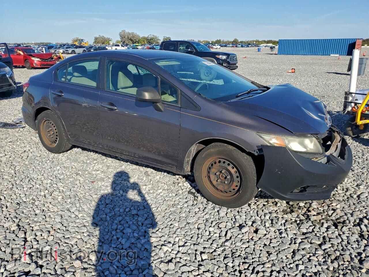 2013 HONDA CIVIC - VIN: 19XFB2F53DE036006 - Фото 4
