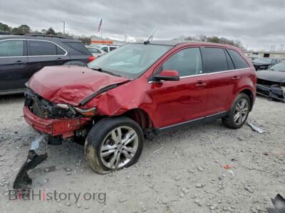 2013 Ford EDGE Limited, burgundy — VIN 2FMDK4KC9DBE06594, Copart