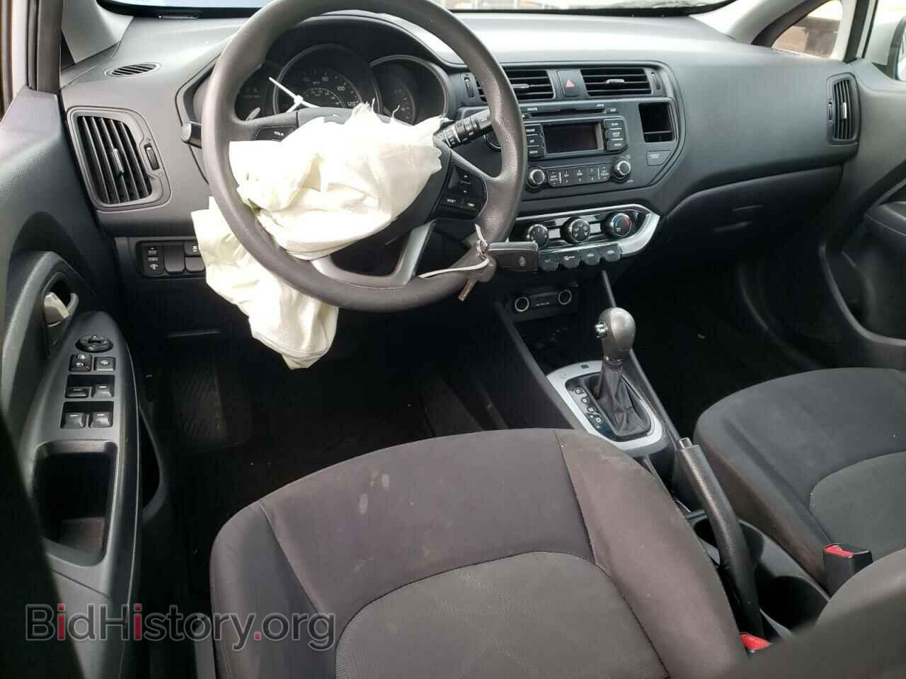 2012 KIA RIO - VIN: KNADM5A39C6029152 - Фото 8