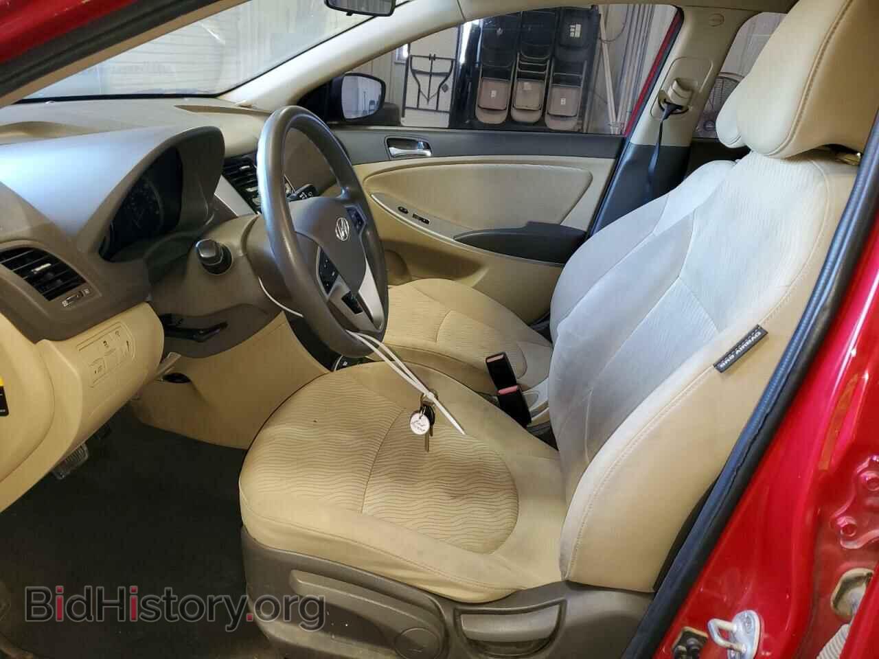 2014 HYUNDAI ACCENT - VIN: KMHCU4AE7EU761624 - Фото 7