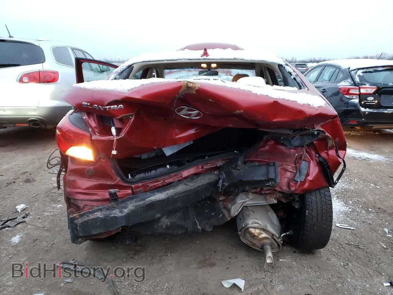 2012 HYUNDAI ELANTRA - VIN: KMHDH4AE3CU249154 - Фото 6