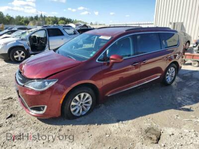 2017 Chrysler PACIFICA TOURING L, burgundy — VIN 2C4RC1BG4HR661496, Copart