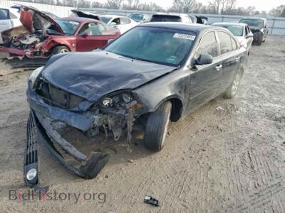2007 Kia OPTIMA LX, black — VIN KNAGE123375144973, Copart