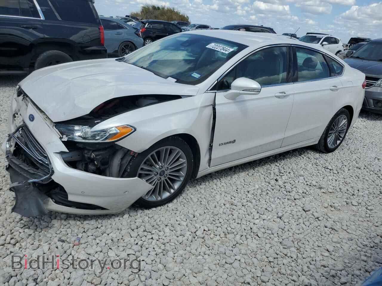 Photo 3FA6P0LU3DR303726 - FORD FUSION 2013