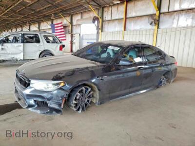 2019 BMW M5, charcoal — VIN WBSJF0C55KB284364, Copart