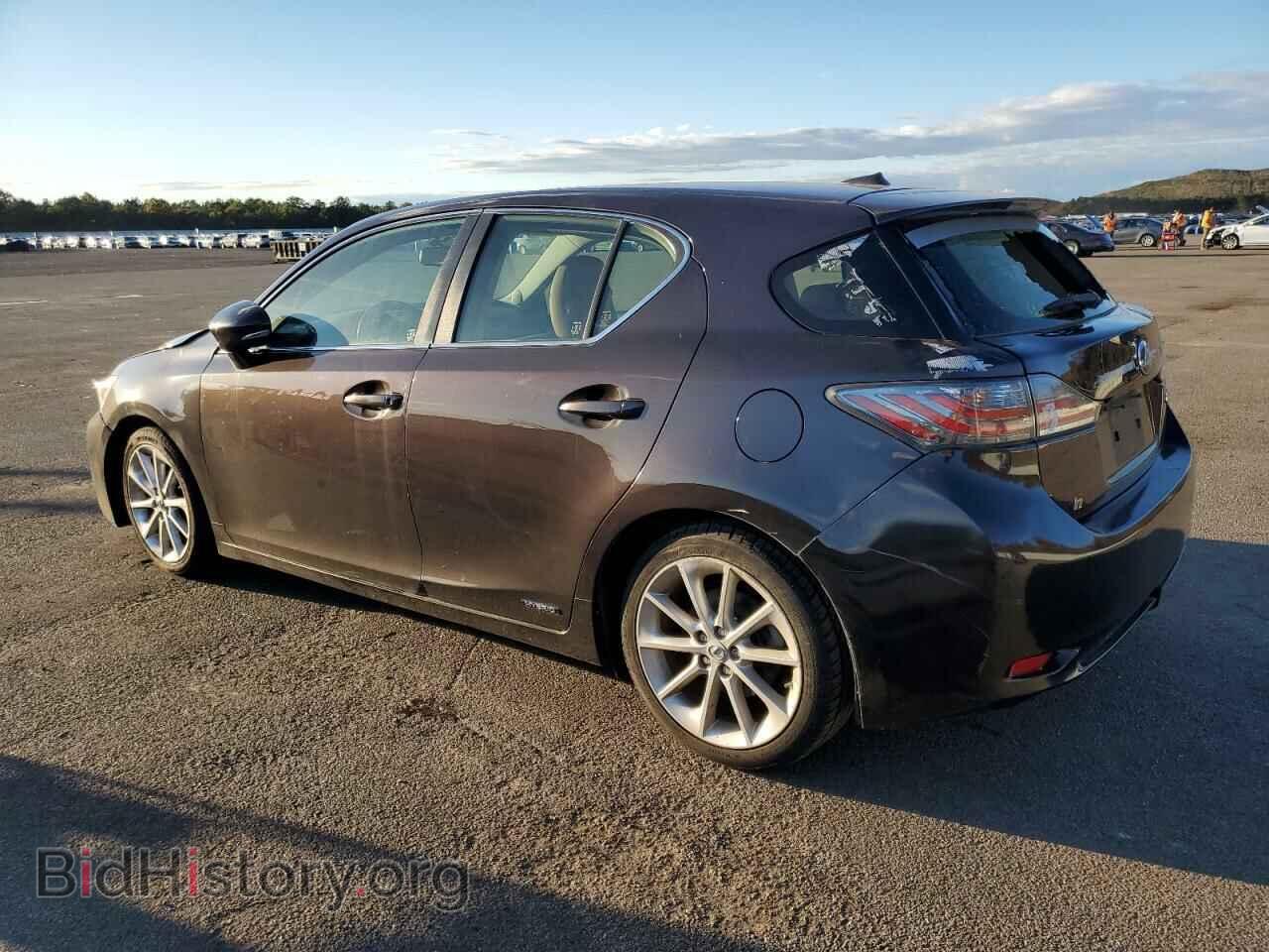 2012 LEXUS CT 200 - VIN: JTHKD5BH4C2111347 - Фото 2