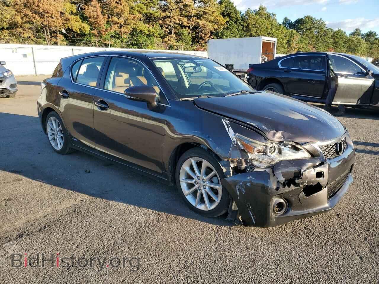 2012 LEXUS CT 200 - VIN: JTHKD5BH4C2111347 - Фото 4