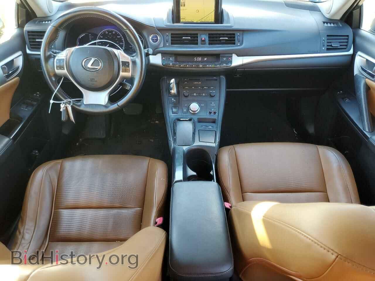 2012 LEXUS CT 200 - VIN: JTHKD5BH4C2111347 - Фото 8