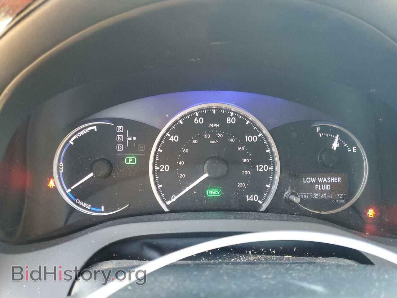 2012 LEXUS CT 200 - VIN: JTHKD5BH4C2111347 - Фото 9