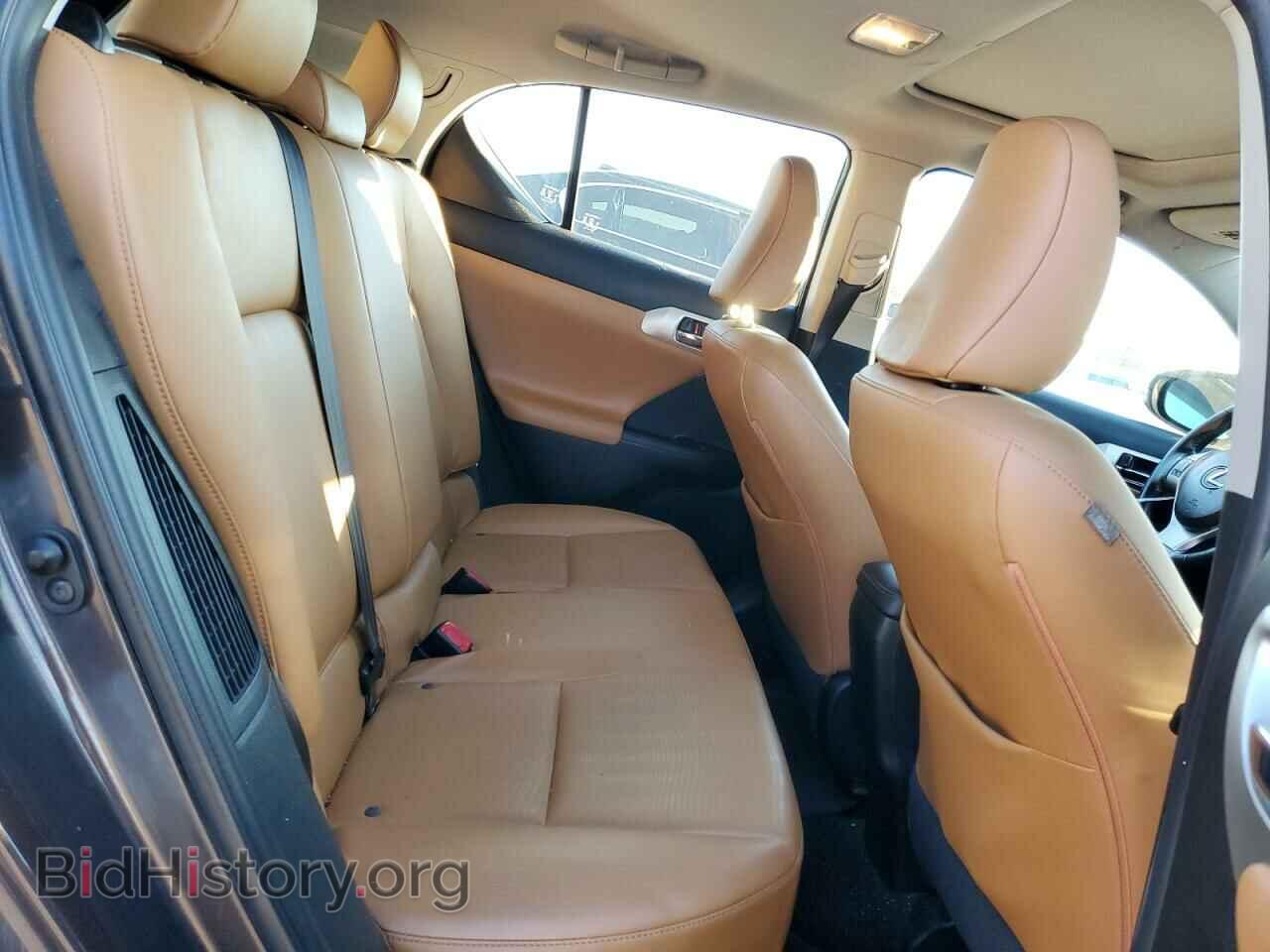 2012 LEXUS CT 200 - VIN: JTHKD5BH4C2111347 - Фото 10